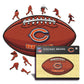 Chicago Bears™ Football - Wooden Puzzle