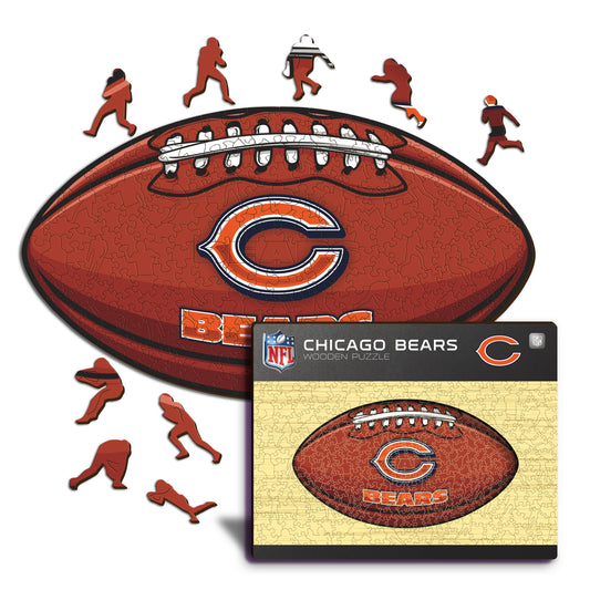 Chicago Bears™ Futebol Americano - Quebra-cabeça de Madeira 