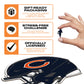 Capacete Chicago Bears™ - Quebra-cabeça de madeira 