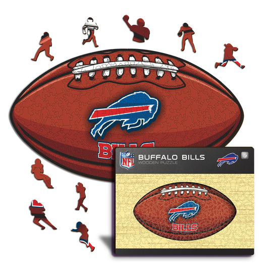 Buffalo Bills™ Futebol Americano - Quebra-cabeça de Madeira 