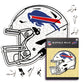 Capacete Buffalo Bills™ - Quebra-cabeça de madeira 