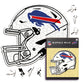 2 PACK Buffalo Bills™ Football + Helmet