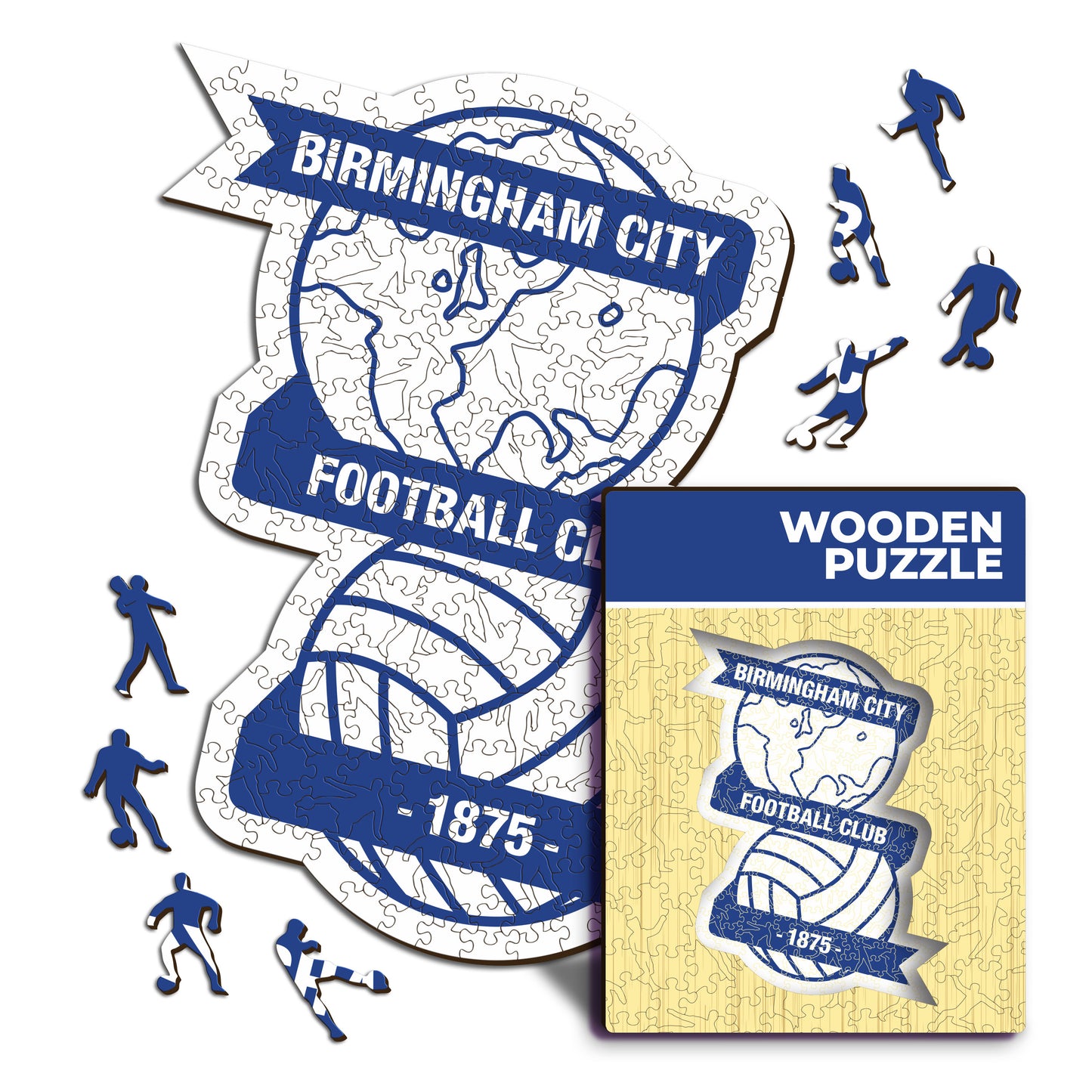 Birmingham City FC® Logo - Wooden Puzzle
