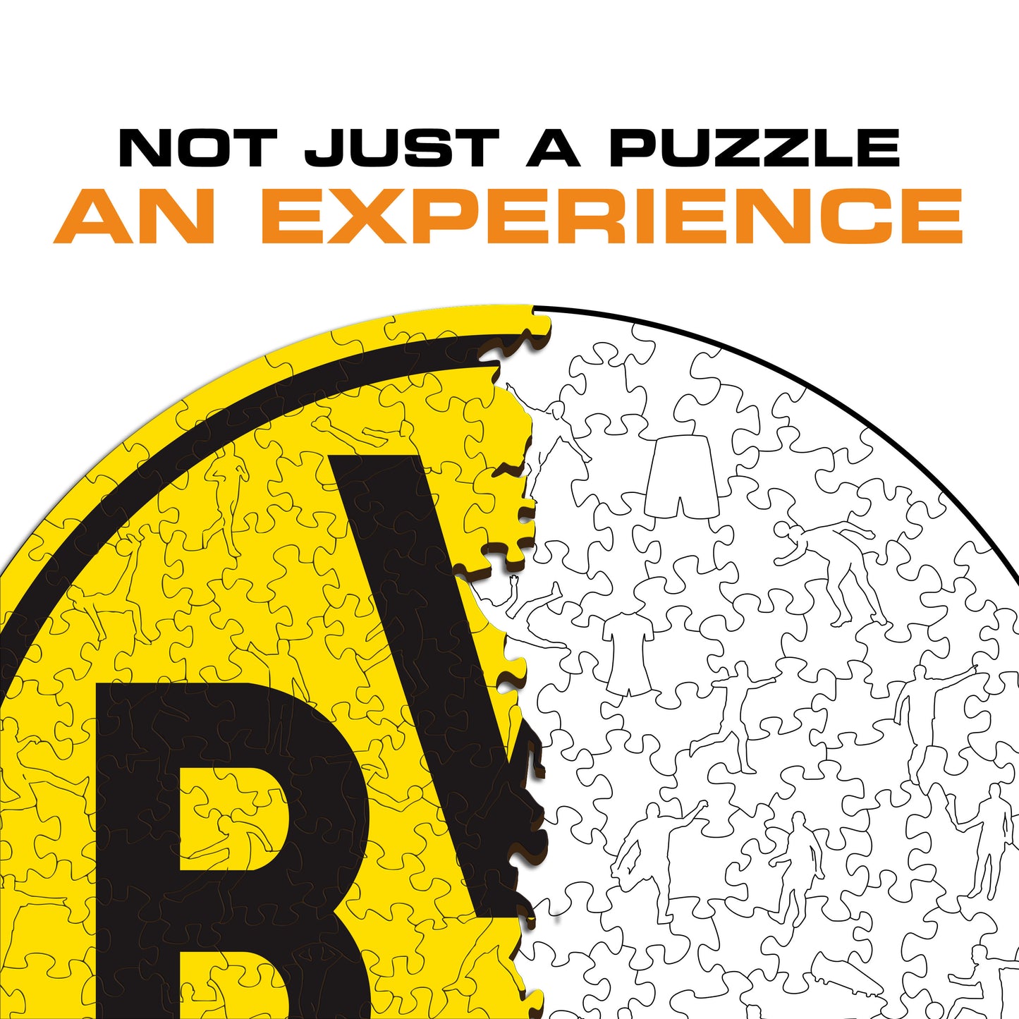 Borussia Dortmund® Logo - Wooden Puzzle