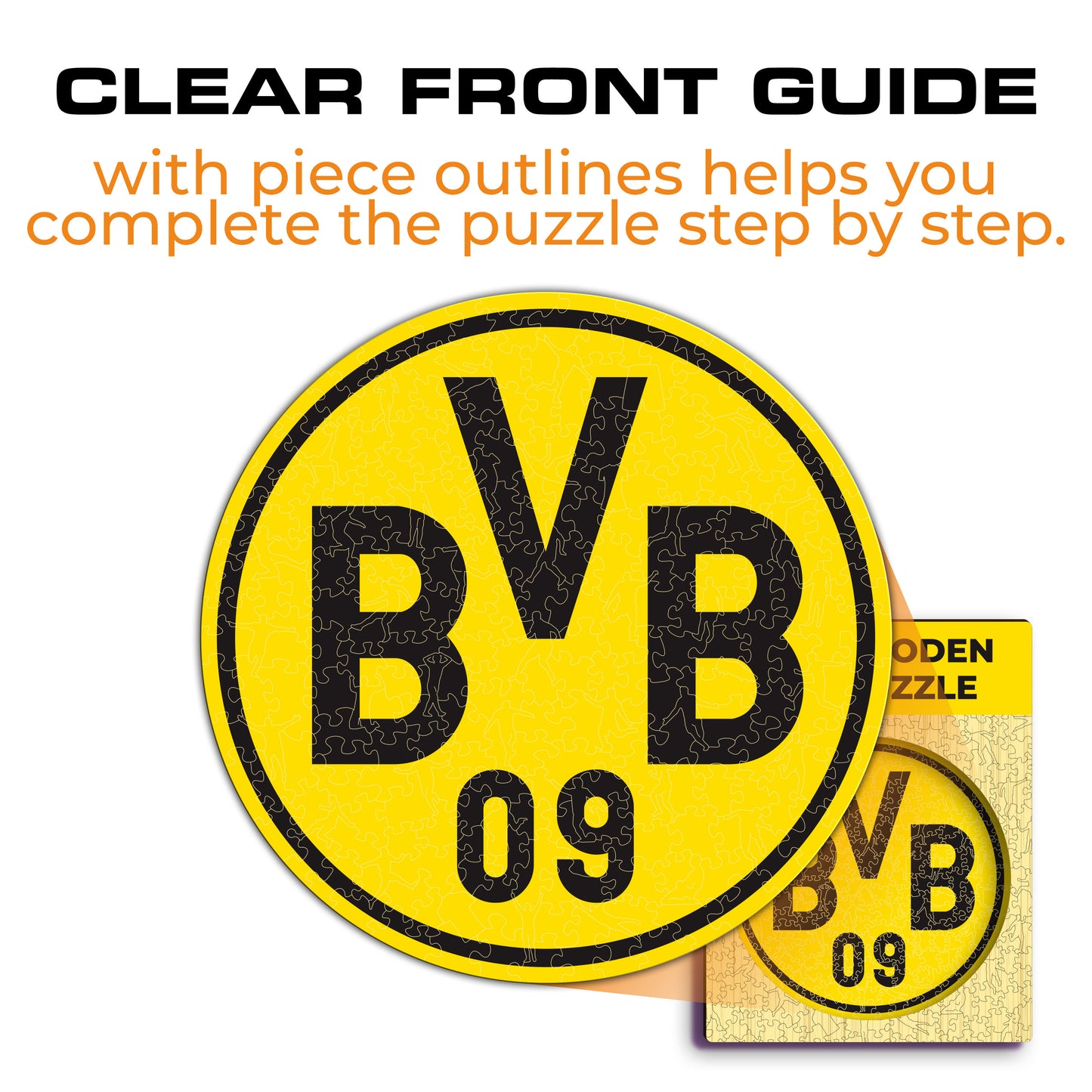 Borussia Dortmund® Logo - Wooden Puzzle