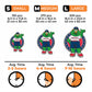 Pacote com 2 logotipos e mascote do Boston Red Sox™ 