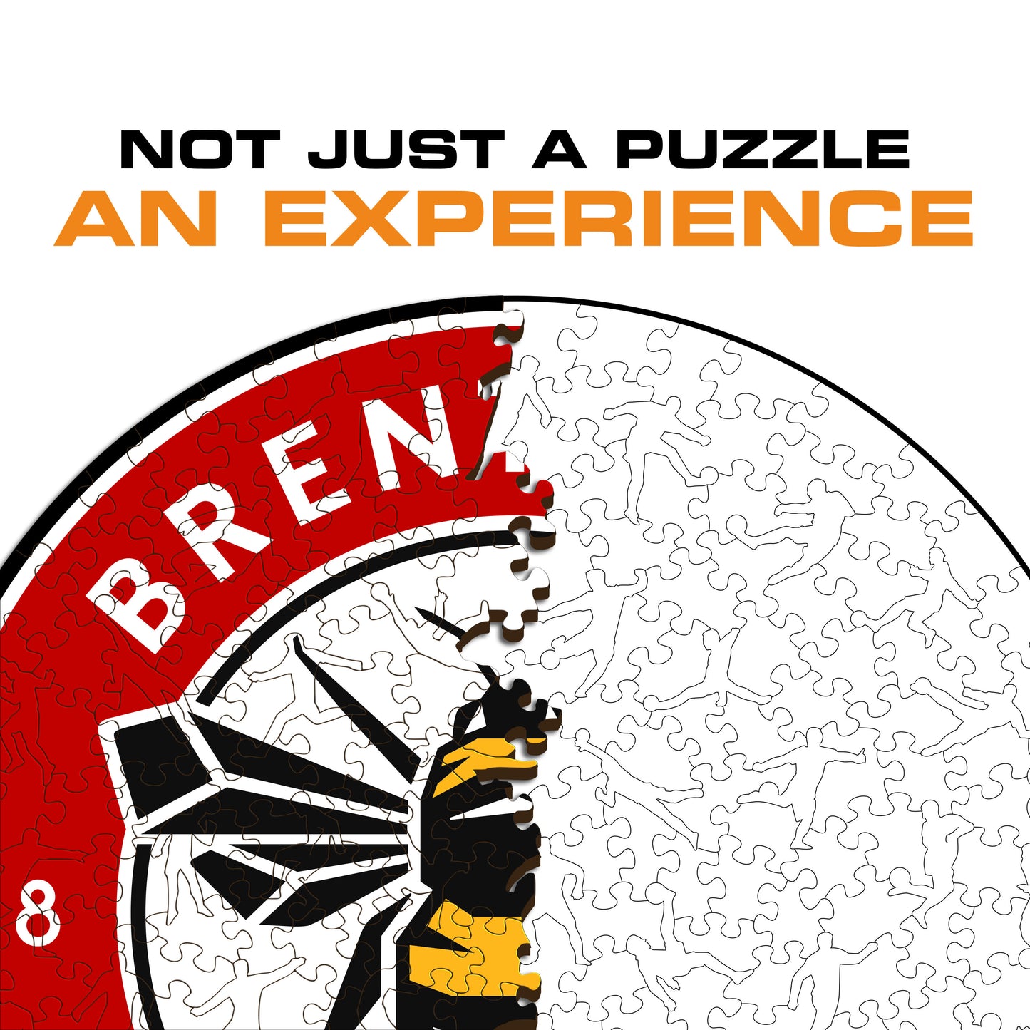 Brentford FC® Logo - Wooden Puzzle
