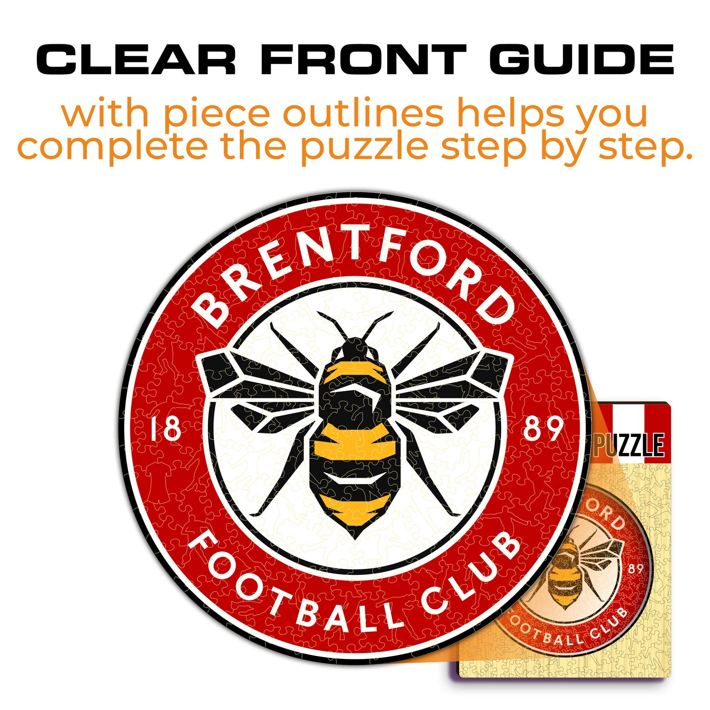 Brentford FC® Logo - Wooden Puzzle