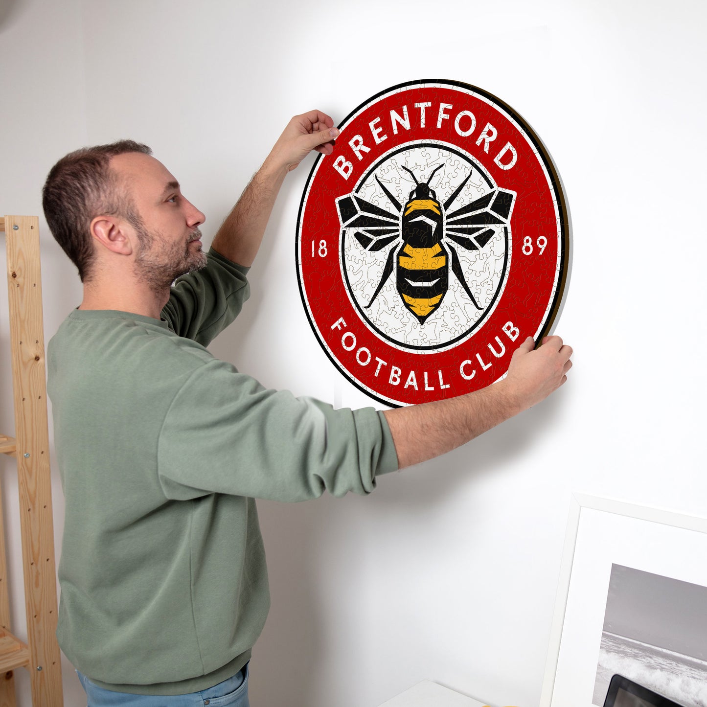 Brentford FC® Logo - Wooden Puzzle