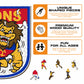 Brisbane Lions Retro Mascot - Wooden Puzzle