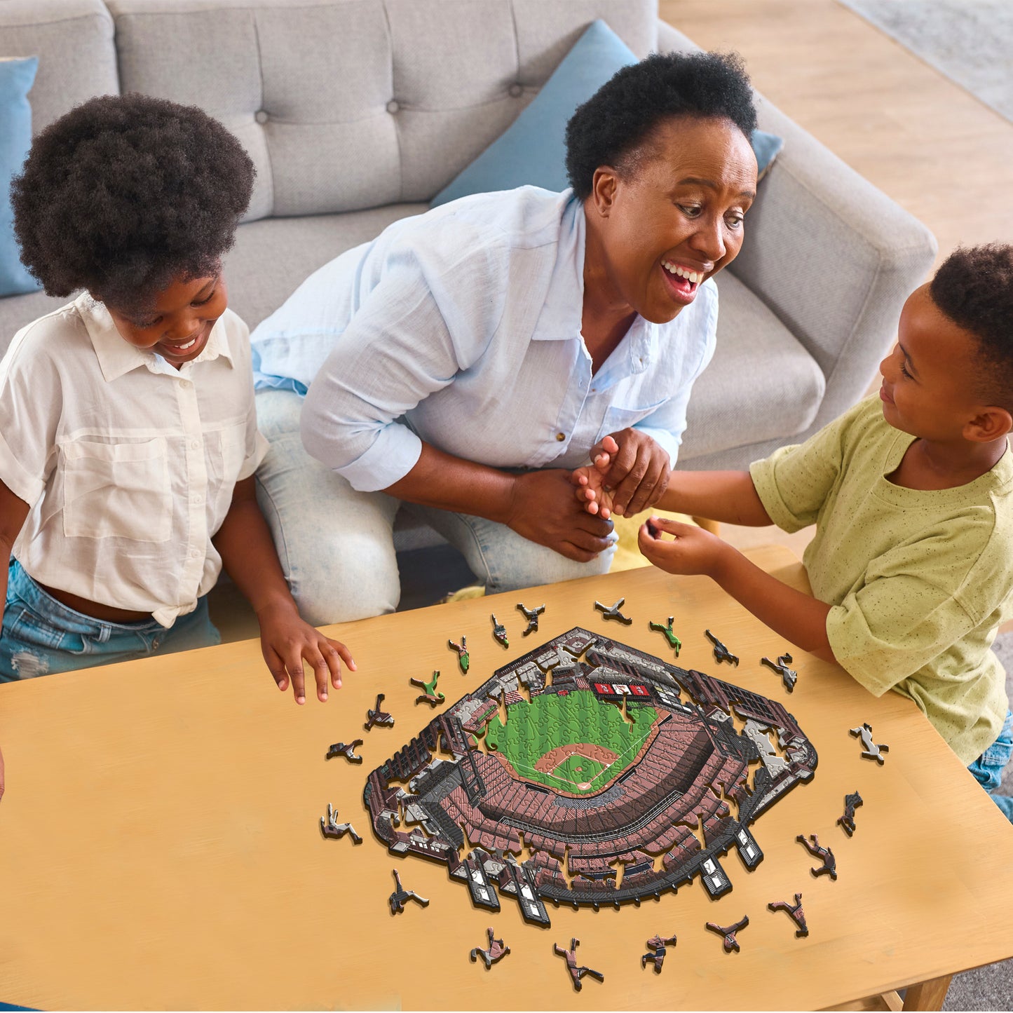 St. Louis Cardinals™ Busch Stadium - Wooden Puzzle