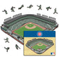 Chicago Cubs™ - Quebra-cabeça de madeira 
