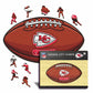 Kansas City Chiefs™ Football - Wooden Puzzle