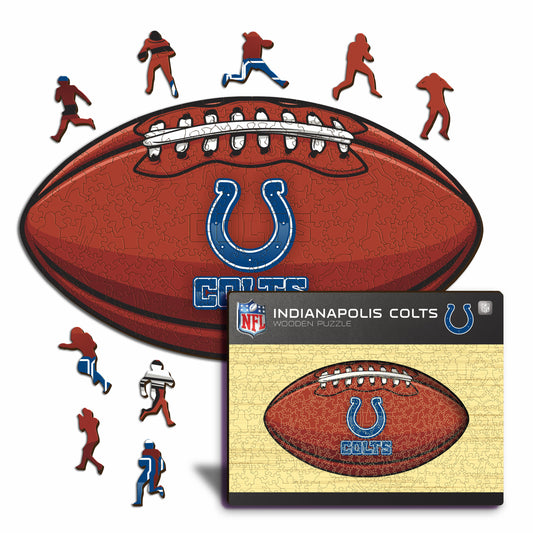 Indianapolis Colts™ Futebol Americano - Quebra-cabeça de Madeira