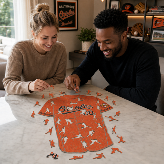 Baltimore Orioles™ Jersey Wooden Puzzle