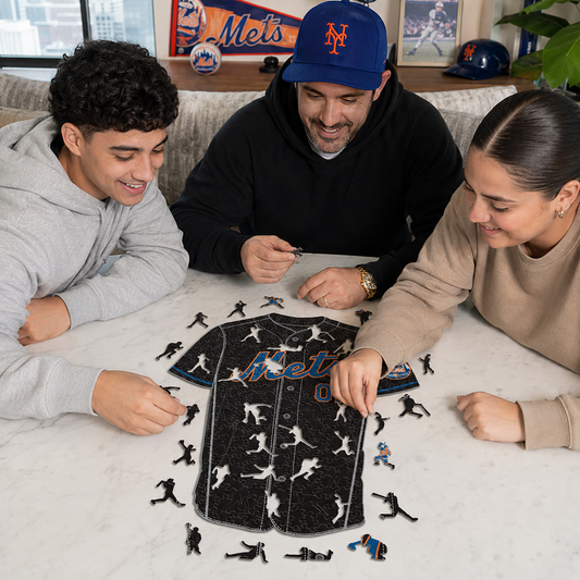 New York Mets™ Jersey Wooden Puzzle