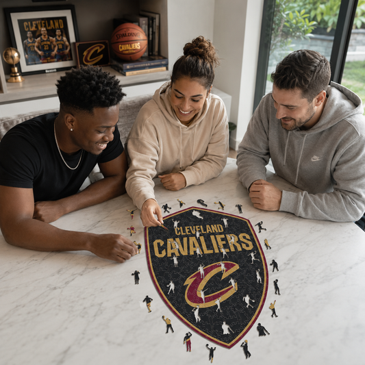 Cleveland Cavaliers™ Logo Wooden Puzzle