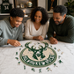 Milwaukee Bucks™ Logo Wooden Puzzle