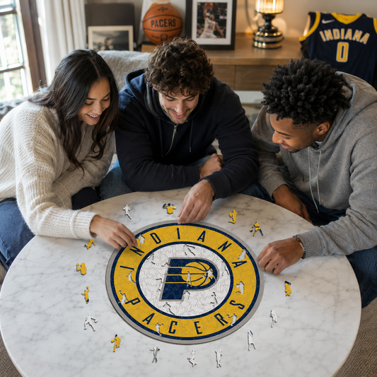 Indiana Pacers™ Logo Wooden Puzzle