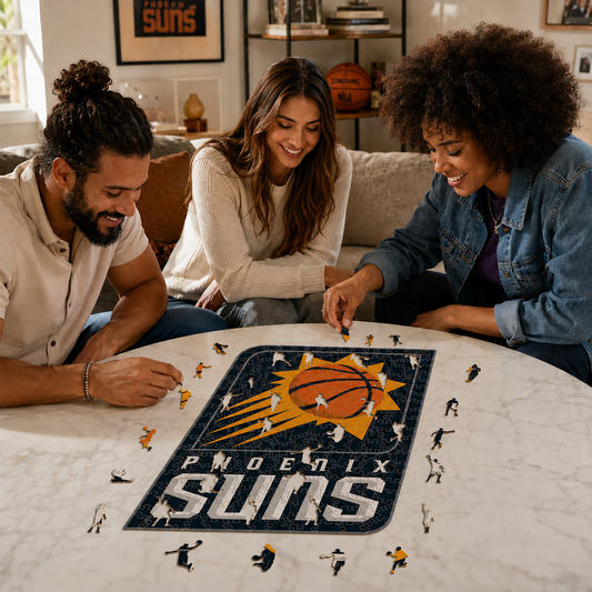Phoenix Suns™ Logo Wooden Puzzle