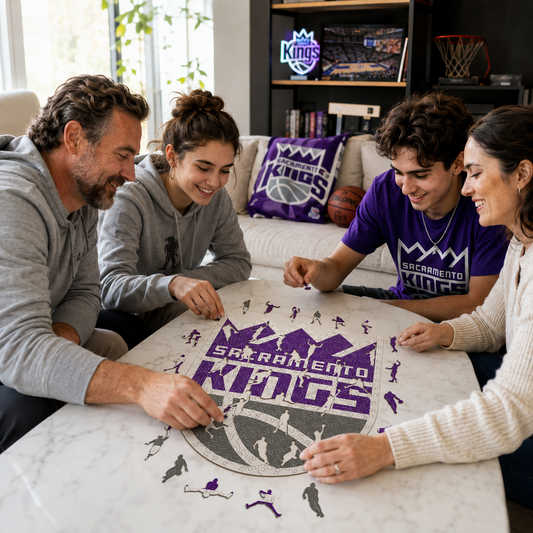 Sacramento Kings™ Logo Wooden Puzzle