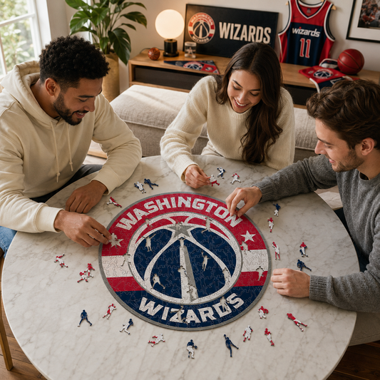 Washington Wizards™ - Quebra-cabeça de madeira