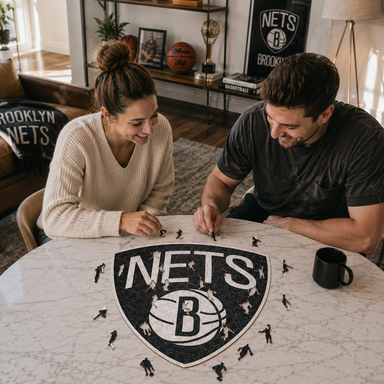 Brooklyn Nets™ - Wooden Puzzle