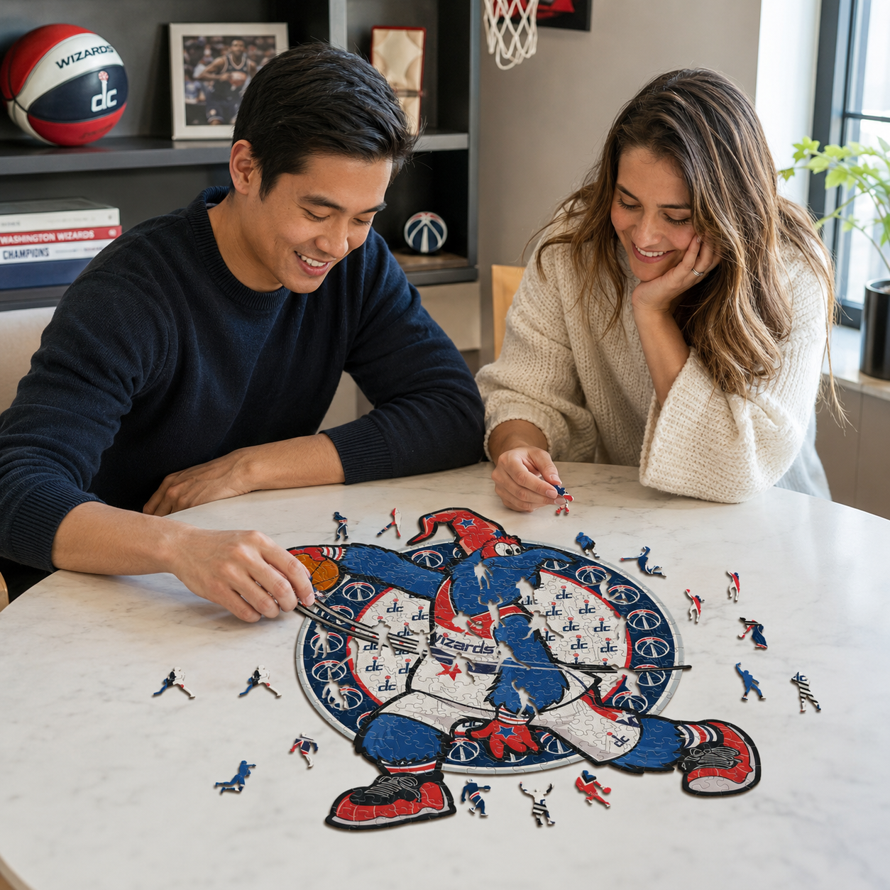 Washington Wizards™ Mascot Wooden Puzzle