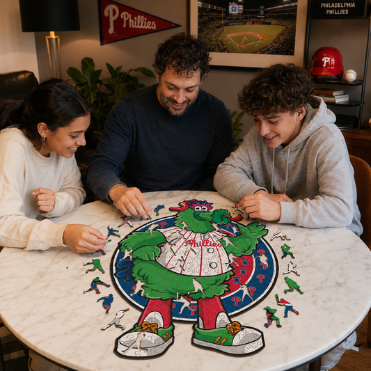 Philadelphia Phillies™ Mascot Wooden Puzzle