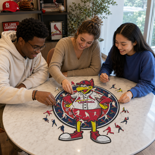 St. Louis Cardinals™ Mascot Wooden Puzzle