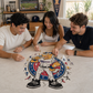 Texas Rangers™ Mascot Wooden Puzzle