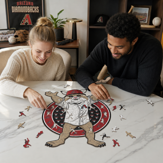 Arizona Diamondbacks™ Mascot Wooden Puzzle