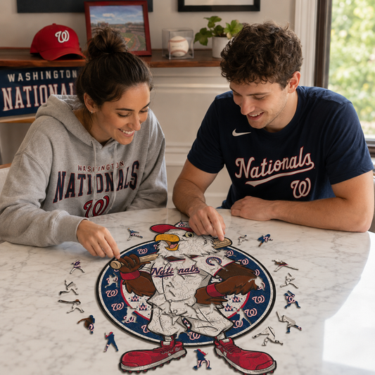 Washington Nationals™ Mascot Wooden Puzzle