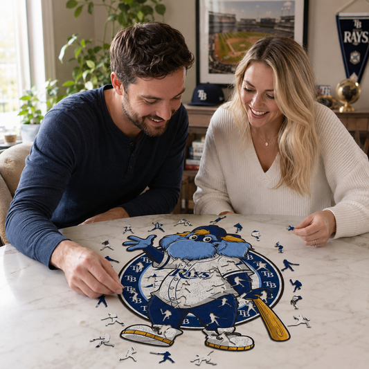 Tampa Bay Rays™ Mascot Wooden Puzzle