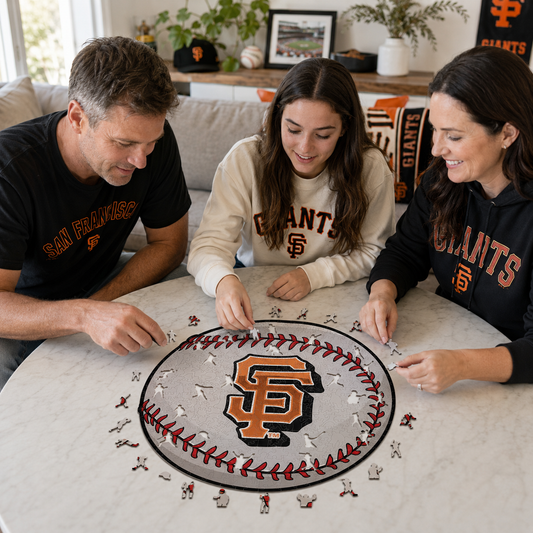 San Francisco Giants™ Baseball Wooden Puzzle
