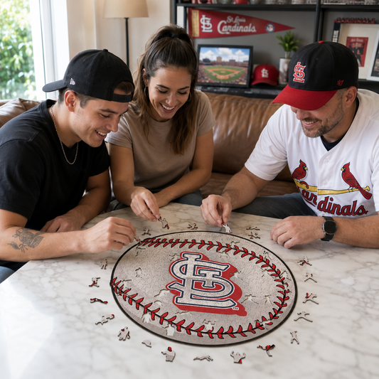 St. Louis Cardinals™ Baseball Wooden Puzzle