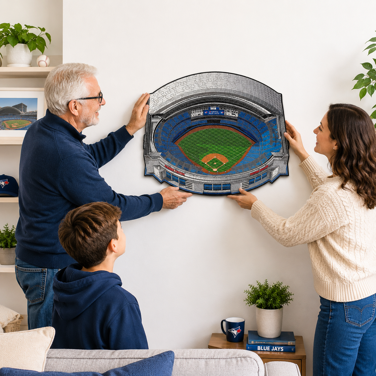 Toronto Blue Jays™ Rogers Centre Wooden Puzzle