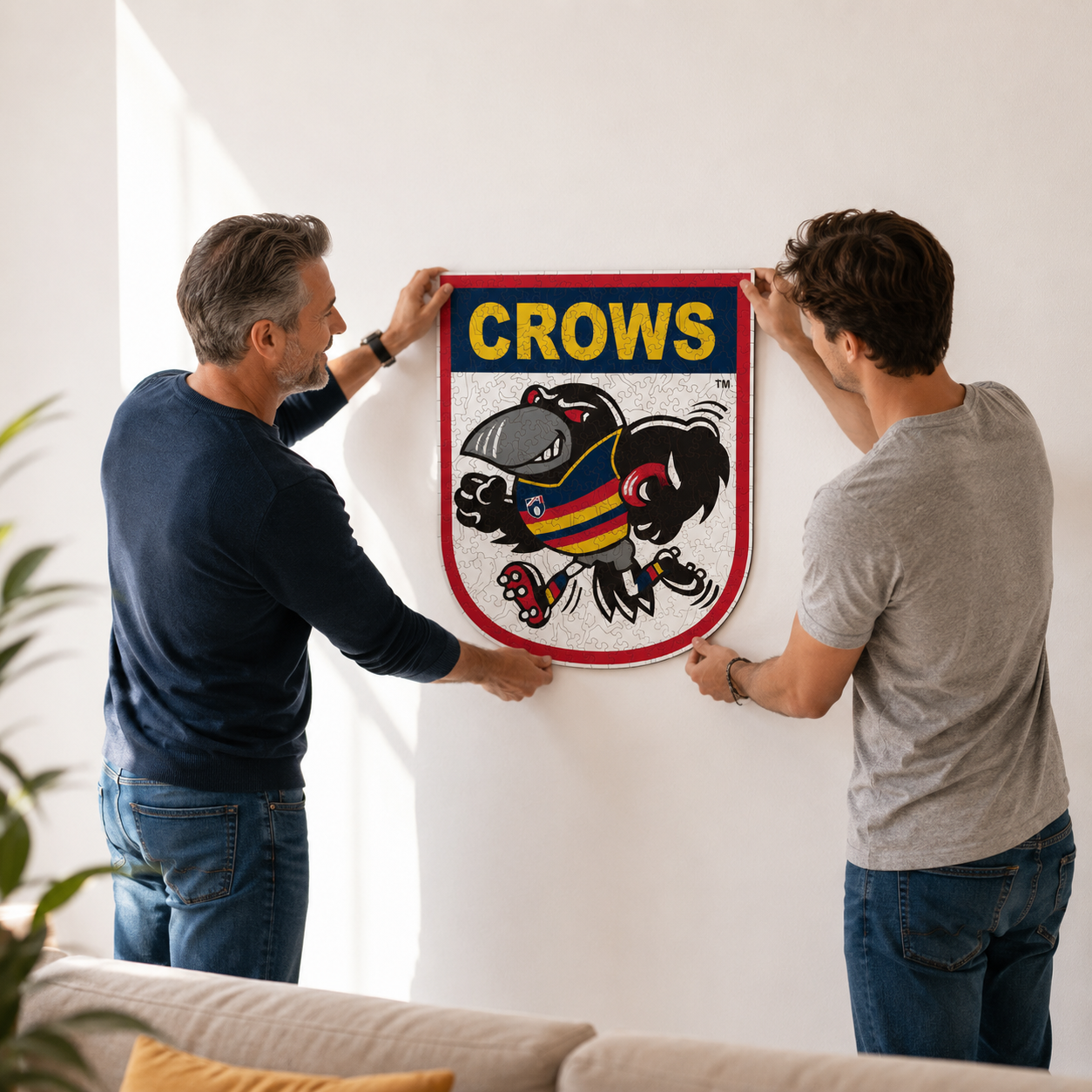 Adelaide FC Retro Mascot - Wooden Puzzle