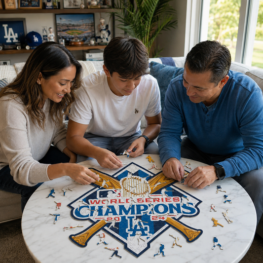 Los Angeles Dodgers™ 2024 World Series Wooden Puzzle