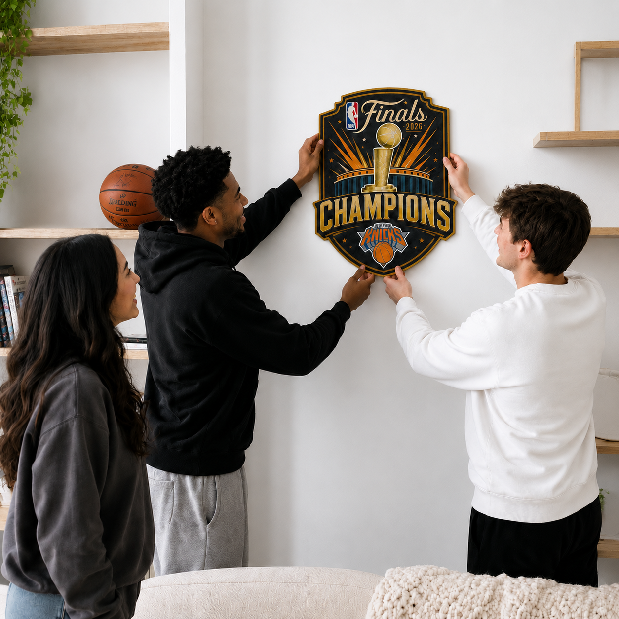 New York Knicks™ 2026 NBA Champions Wooden Puzzle