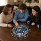North Carolina Tar Heels Mascot Wooden Puzzle