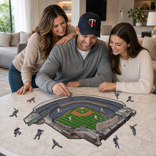 Minnesota Twins™ Target Field Wooden Puzzle