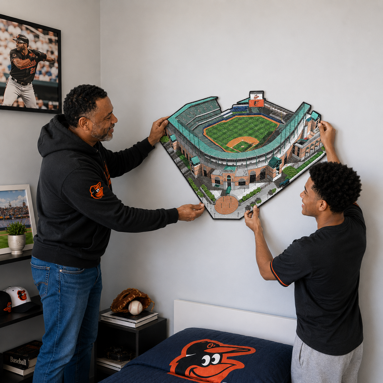 Baltimore Orioles™ Oriole Park at Camden Yards Wooden Puzzle