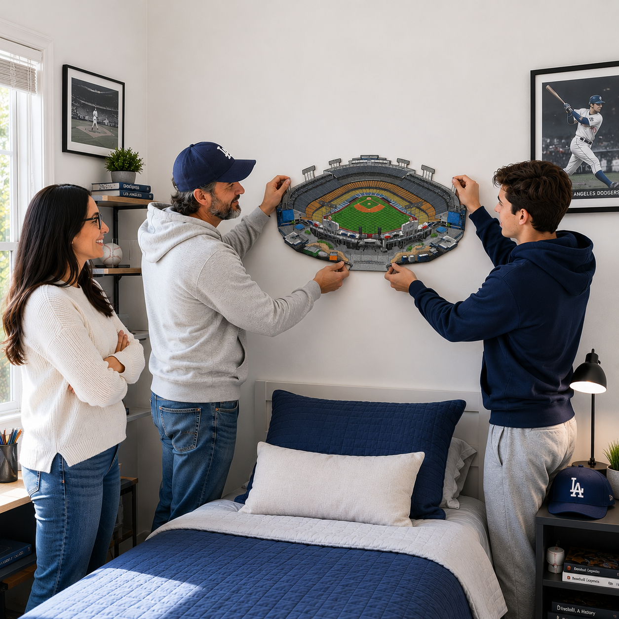 Los Angeles Dodgers™ Dodger Stadium Wooden Puzzle
