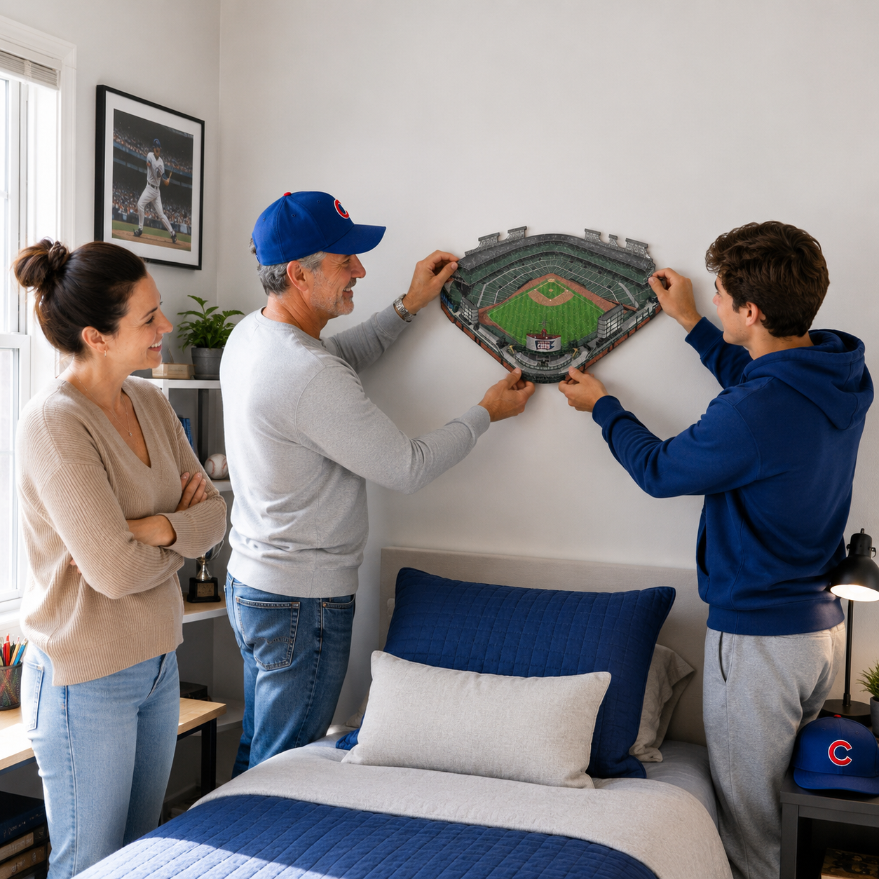 Chicago Cubs™ Wrigley Field Wooden Puzzle