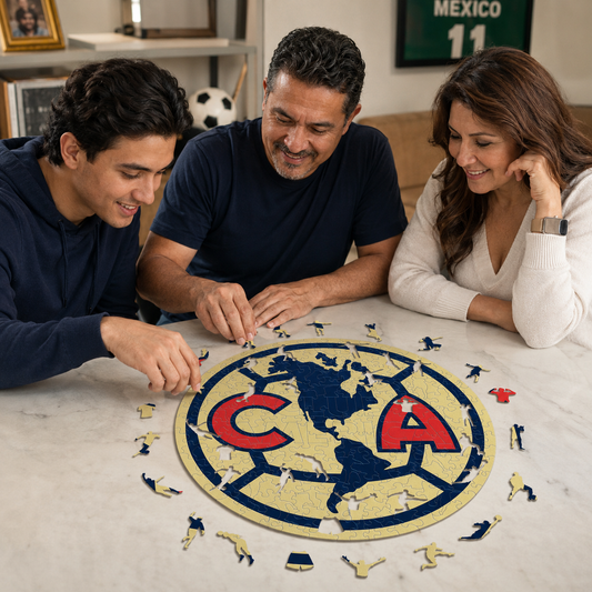 Club América® Logo - Wooden Puzzle