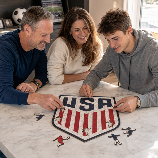 USMNT® Logo - Wooden Puzzle