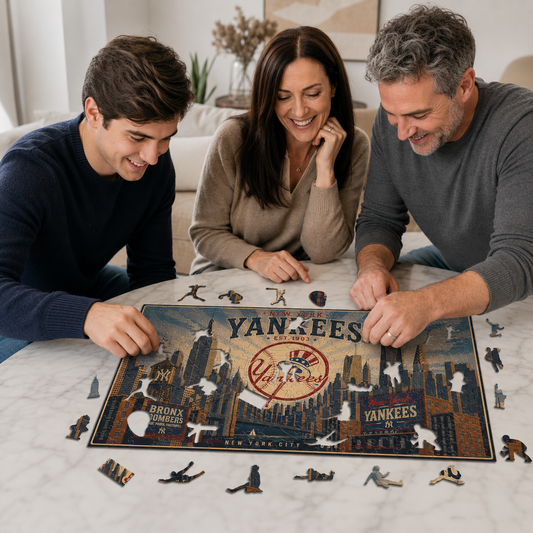 New York Yankees™ Skyline Wooden Puzzle