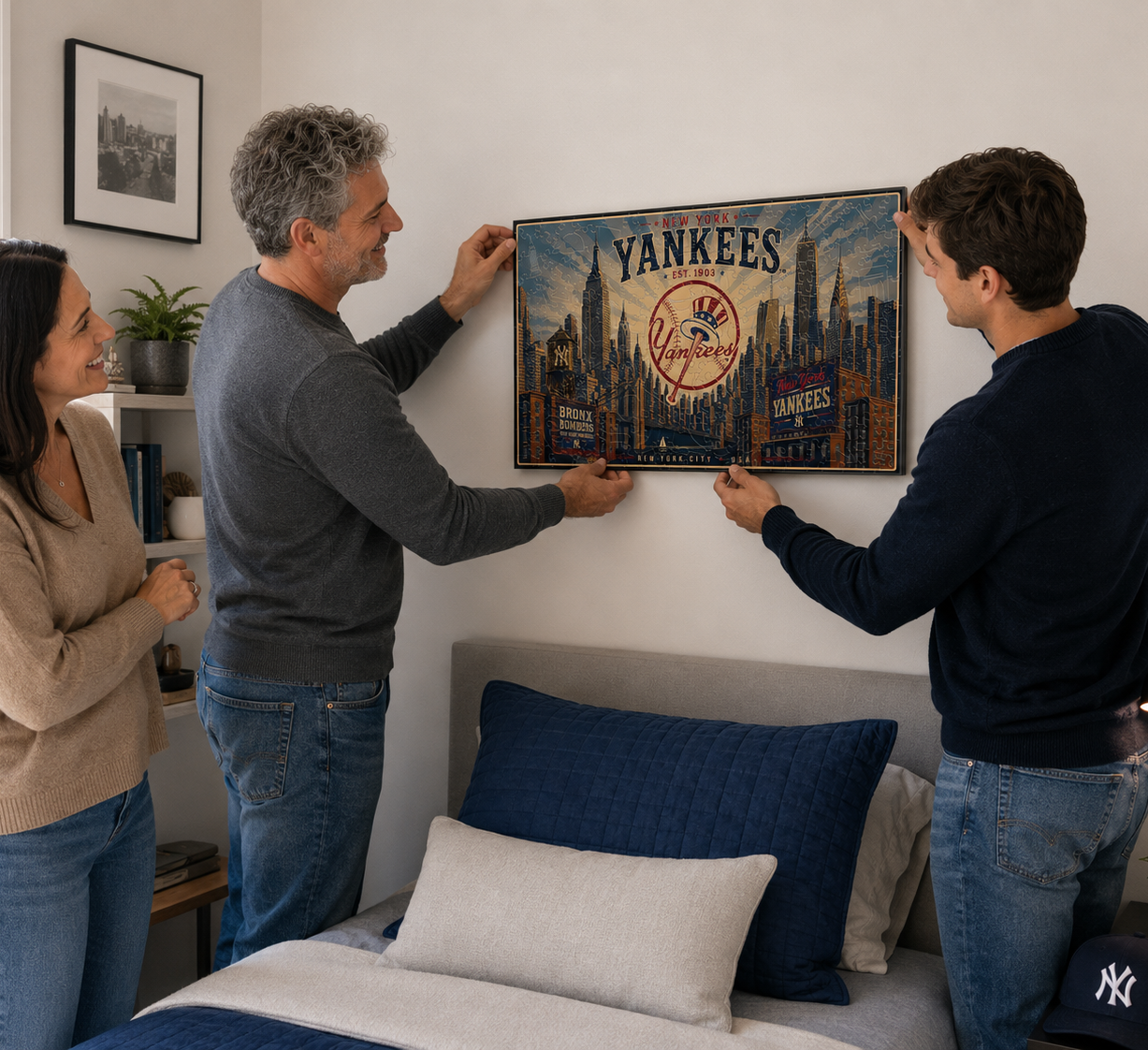 New York Yankees™ Skyline Wooden Puzzle