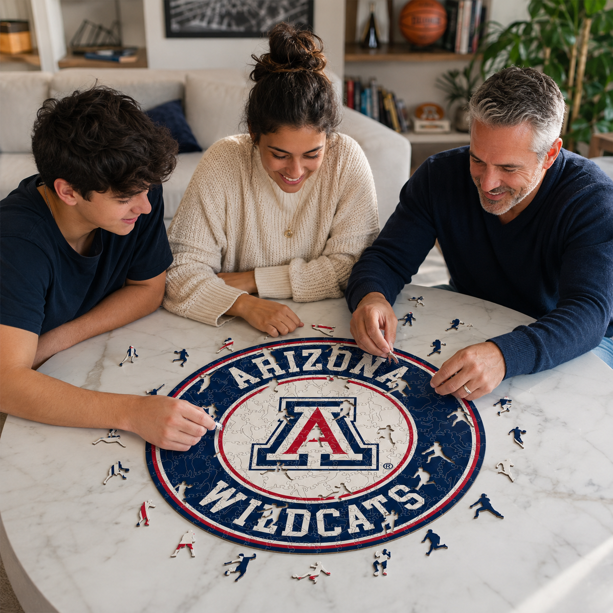 Arizona Wildcats Logo Wooden Puzzle